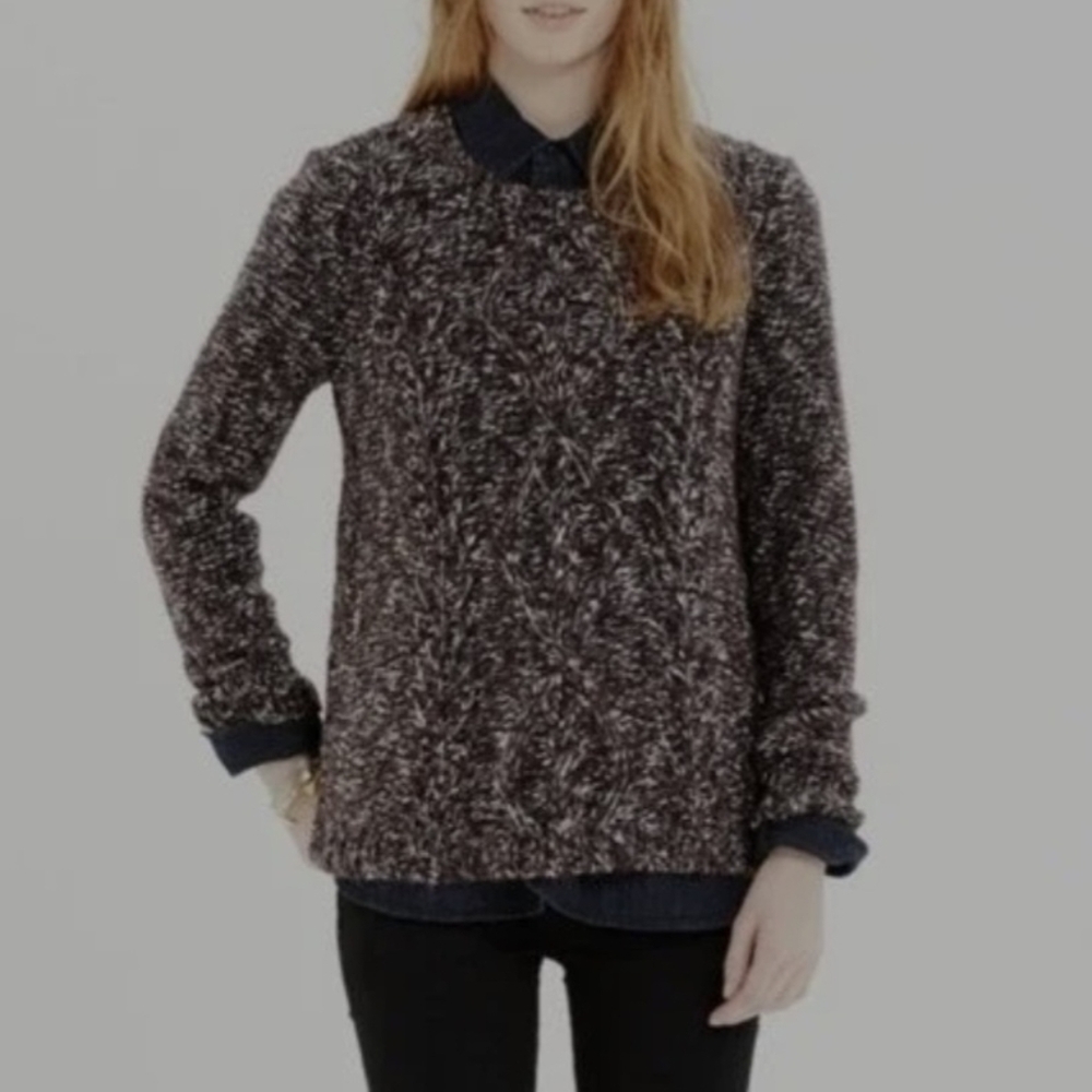Madewell Firelight Marled Knit Sweater - Small